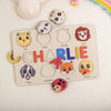 Cat Wooden Animal Puzzle - Personalized Wood Name Puzzle